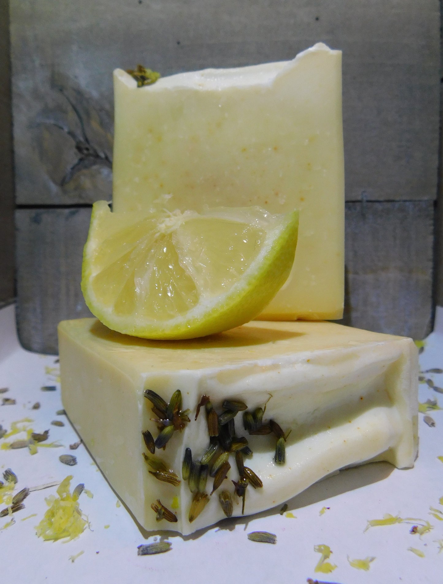 Lemon and Lavender Soap